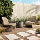 Ivan Outdoor Round End Table