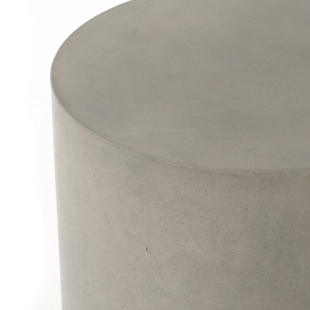 Ivan Outdoor Round End Table