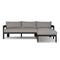 Jackson Outdoor 2-Piece Sectional with Metal Base  option Right Chaise