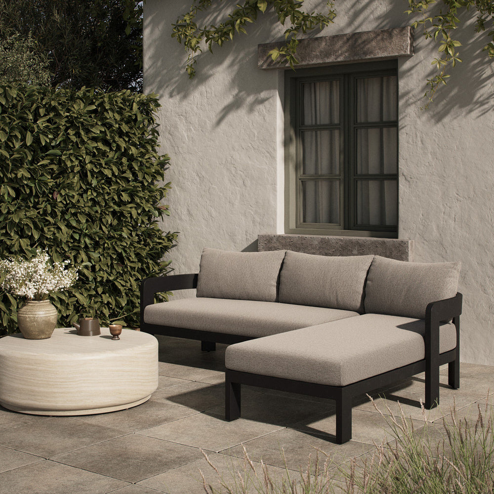 Jackson Outdoor 2-Piece Sectional with Metal Base