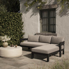 Jackson Outdoor 2-Piece Sectional with Metal Base