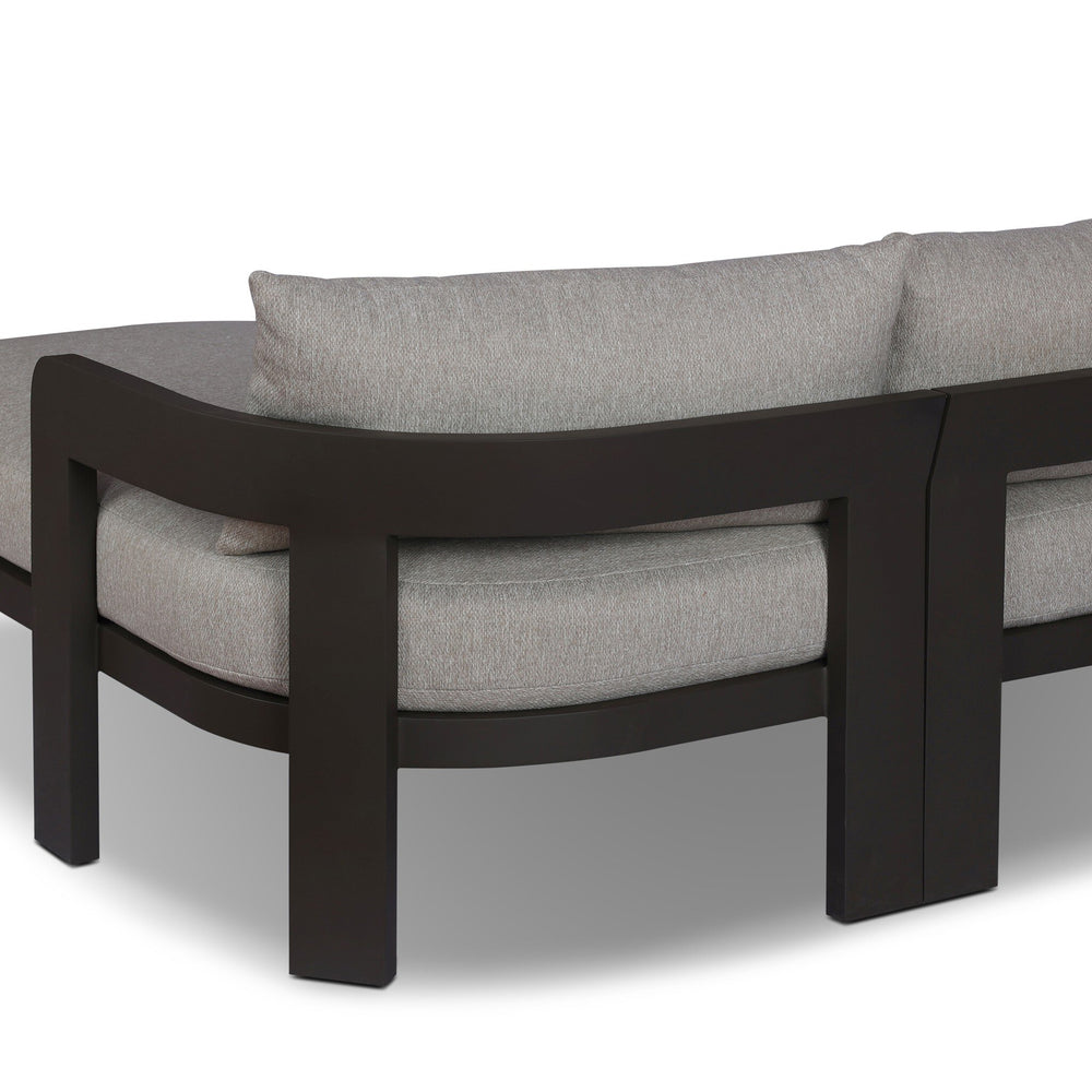Jackson Outdoor 2-Piece Sectional with Metal Base