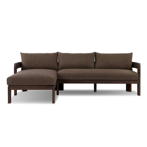 Jackson Outdoor 2-Piece Sectional with Wood Base