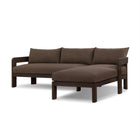 Jackson Outdoor 2-Piece Sectional with Wood Base