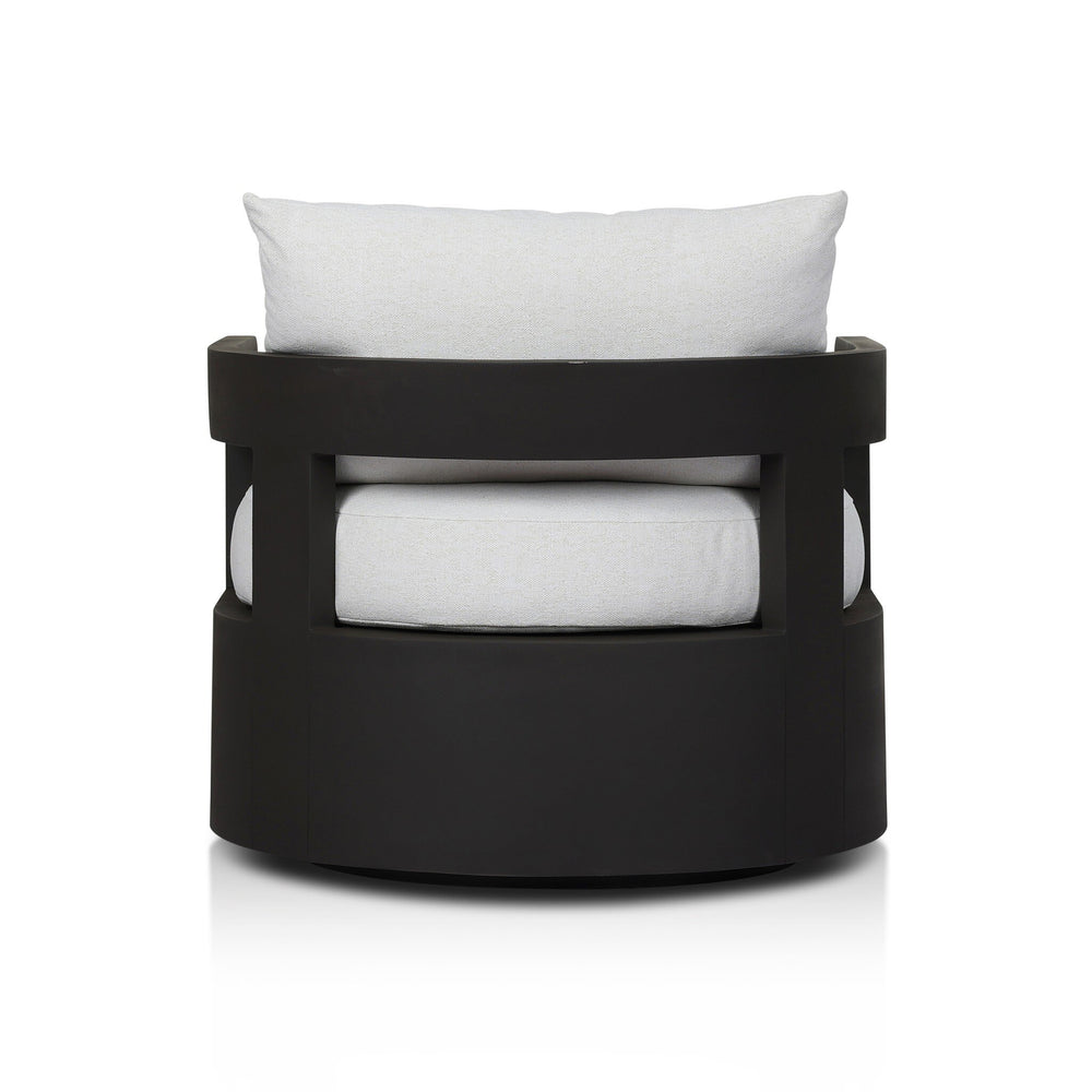 Jackson Outdoor Swivel Chair with Metal Base