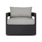 Jackson Outdoor Swivel Chair with Metal Base