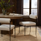 Jazelle Dining Chair with Metal Base