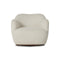Julius Swivel Chair  option Sheldon Ivory
