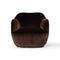 Julius Swivel Chair  option Surrey Cocoa
