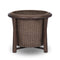 Kernan Basket  option Dark Textured Woven / Dark Brown Teak