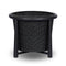 Kernan Basket  option Faux Black Hyacinth / Black Teak
