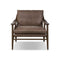 Kimmery Lounge Chair  option Palermo Cigar Leather