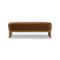 Kirby Accent Bench  option Surrey Ochre / Distressed Natural
