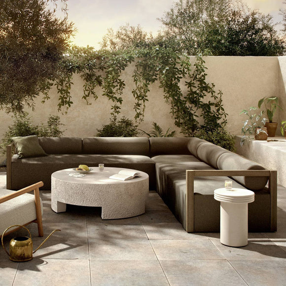 Laskin Outdoor 3-Piece Sectional Sofa