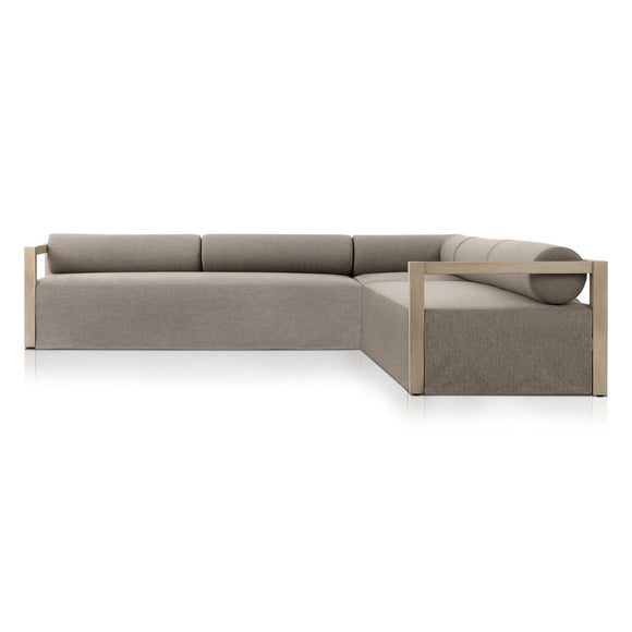 Laskin Outdoor 3-Piece Sectional Sofa