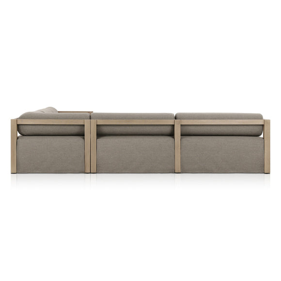 Laskin Outdoor 3-Piece Sectional Sofa