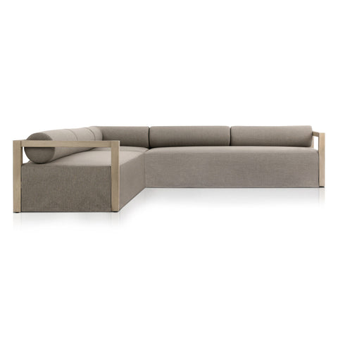 Laskin Outdoor 3-Piece Sectional Sofa