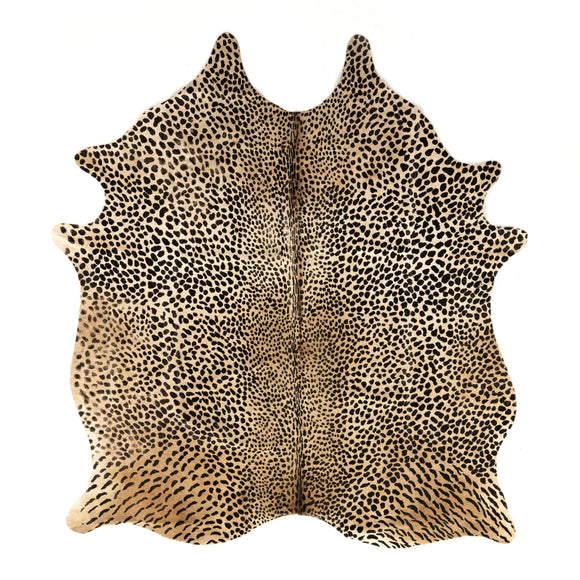 Leopard Printed Hide Rug