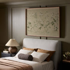 Linen Chinoiserie by Laurel-Dawn Latshaw Wall Art