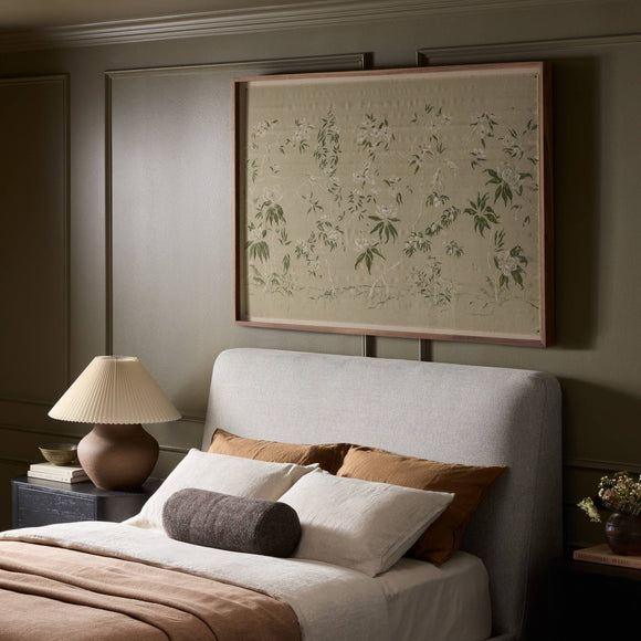 Linen Chinoiserie by Laurel-Dawn Latshaw Wall Art