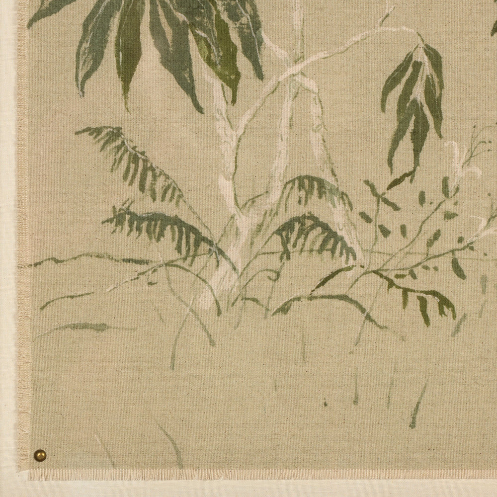 Linen Chinoiserie by Laurel-Dawn Latshaw Wall Art