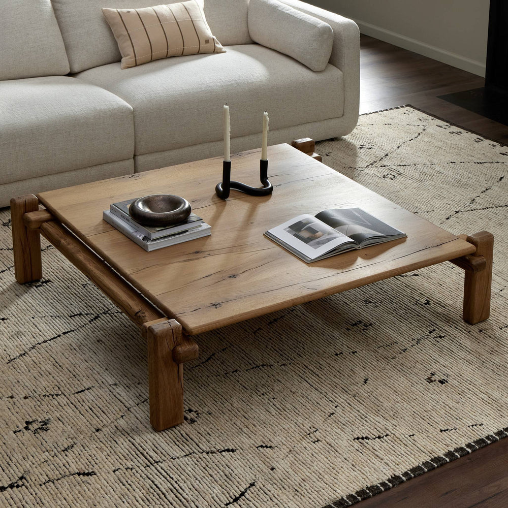 Marcia Square Wood Coffee Table