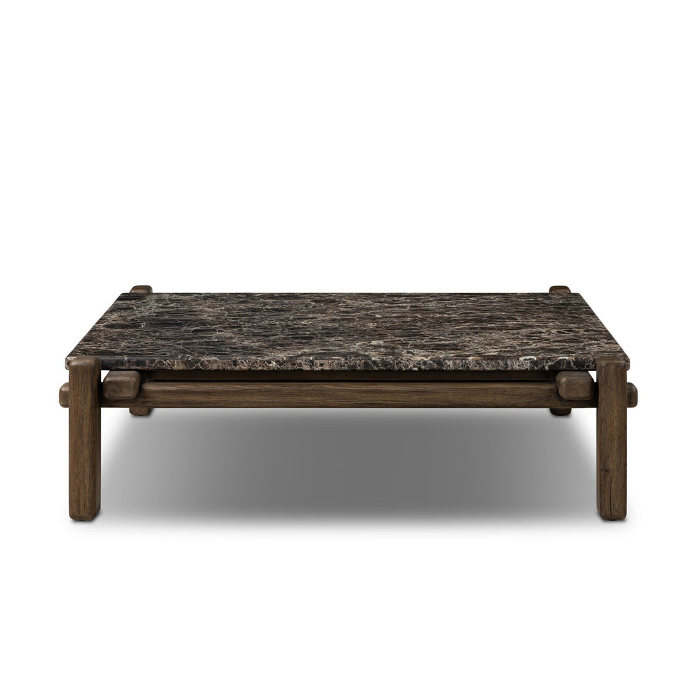 Marcia Square Marble Coffee Table