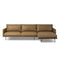 Melle 2-Piece Sectional Sofa  option Right Chaise