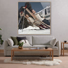 New England Skiing by Slim Aarons Wall Art