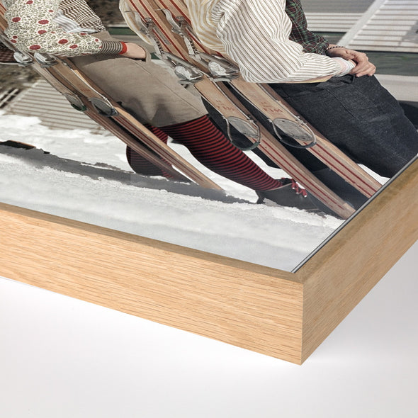 New England Skiing by Slim Aarons Wall Art