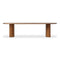 Paden Dining Table  option Seasoned Brown Acacia
