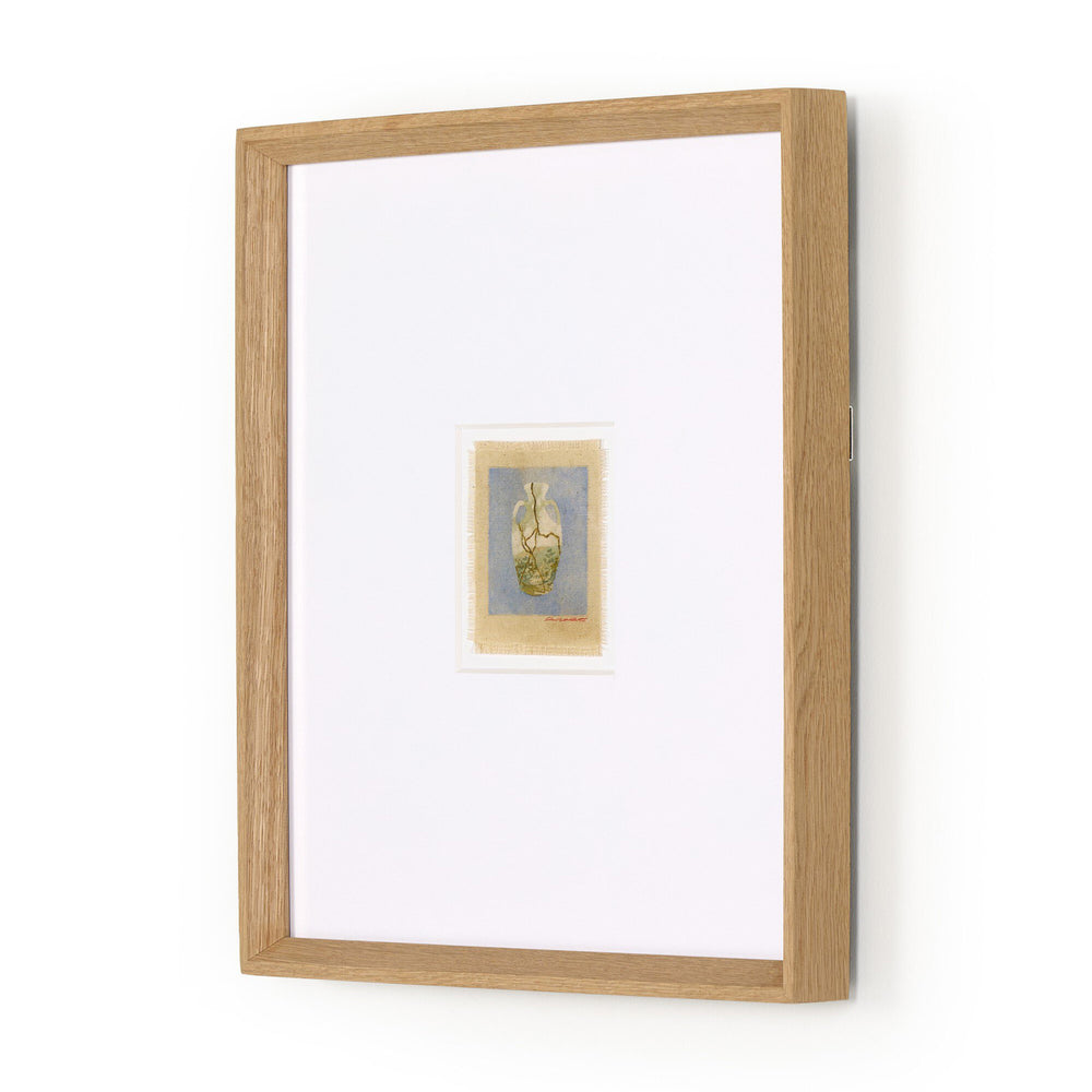 Poetic Mend Blue 2 by Laurel-Dawn Latshaw Wall Art