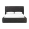 Quincy Bed  option Lisbon Charcoal