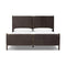 Salado Bed  option Heirloom Cigar / Rubbed Black Oak