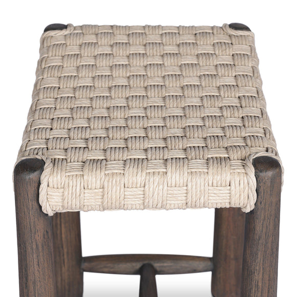 Amber Lewis x Four Hands Savio Outdoor Low Stool