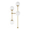 Schwung Armstrong 4-Light Wall Sconce  option Left Arm