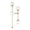 Schwung Armstrong 4-Light Wall Sconce  option Right Arm