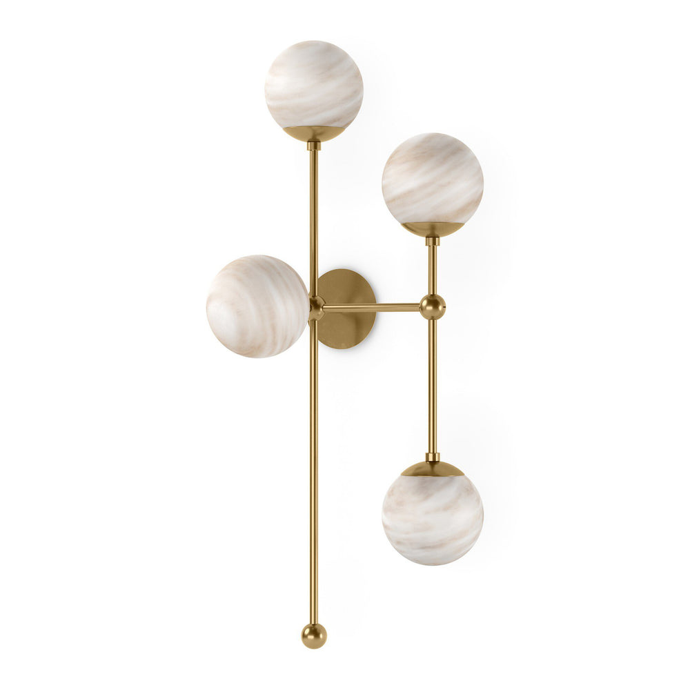 Schwung Armstrong 4-Light Wall Sconce