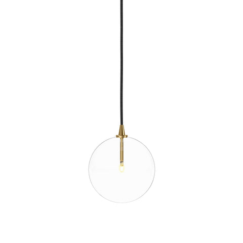 Schwung Glass Globe Pendant Light