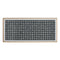 See Through by FH Art Studio Long Rectangular Wall Art  option Dark Shadow / Vertical Grain 2.5 White Oak