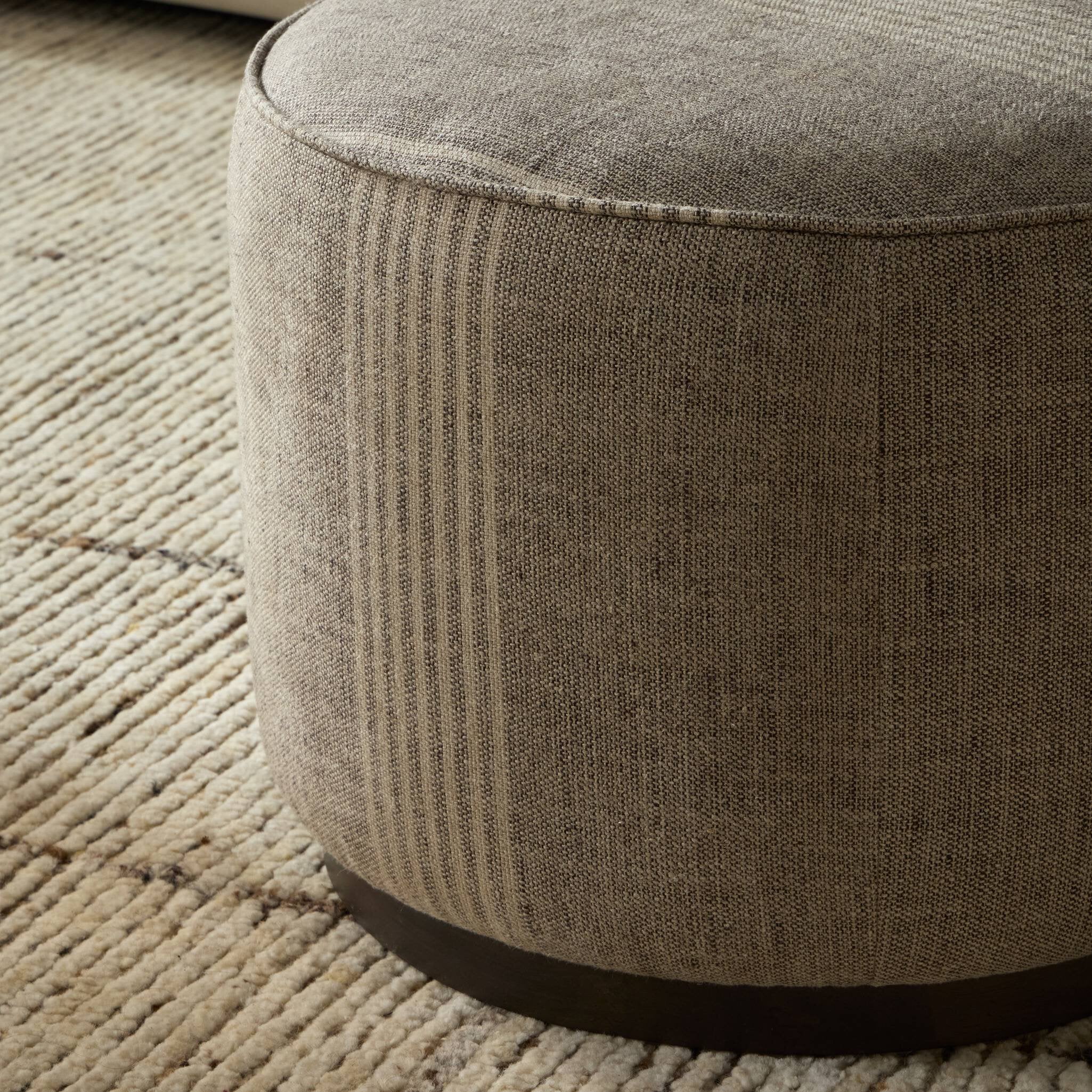 Four Hands Sinclair Ottoman - 2Modern