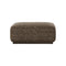 Sinclair Square Ottoman  option Ivan Granite / Sienna Brown