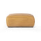 Sinclair Square Ottoman  option Palermo Butterscotch Leather / Distressed Natural