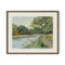 Still Waters by Brittany Smith Wall Art  option Rustic Walnut