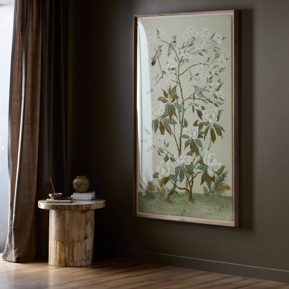 Tan Chinoiserie by Laurel-Dawn Latshaw Wall Art