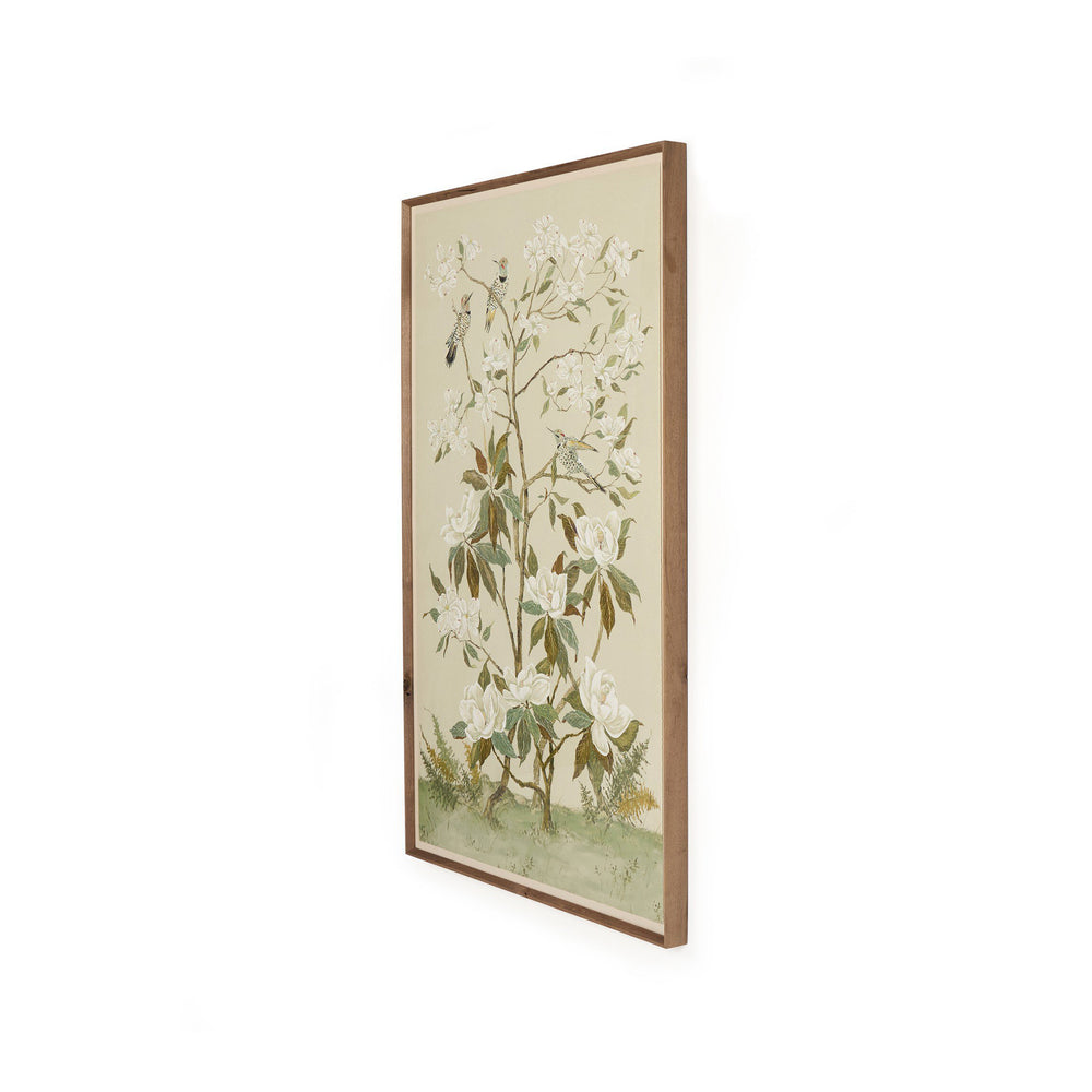 Tan Chinoiserie by Laurel-Dawn Latshaw Wall Art