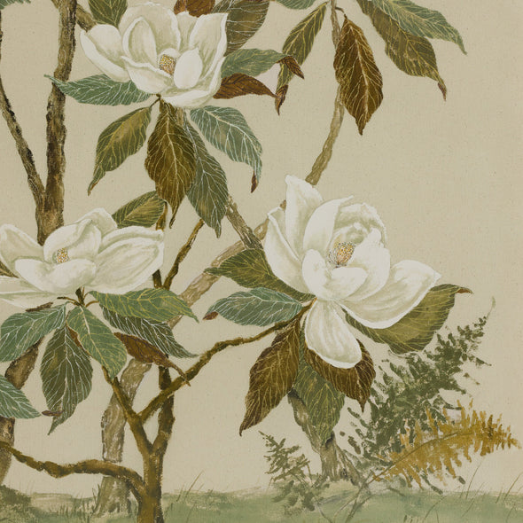 Tan Chinoiserie by Laurel-Dawn Latshaw Wall Art