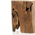 Teak Outdoor Accent Stool