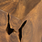 Teak Outdoor Accent Stool