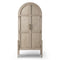 Tolle Panel Door Cabinet  option Rustic White